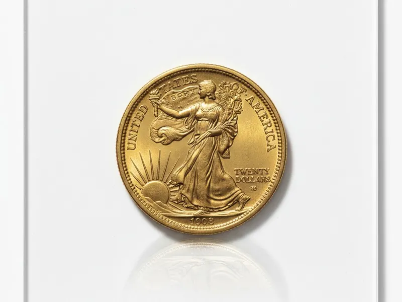 Moneta 20 Dollari Liberty 33.436g